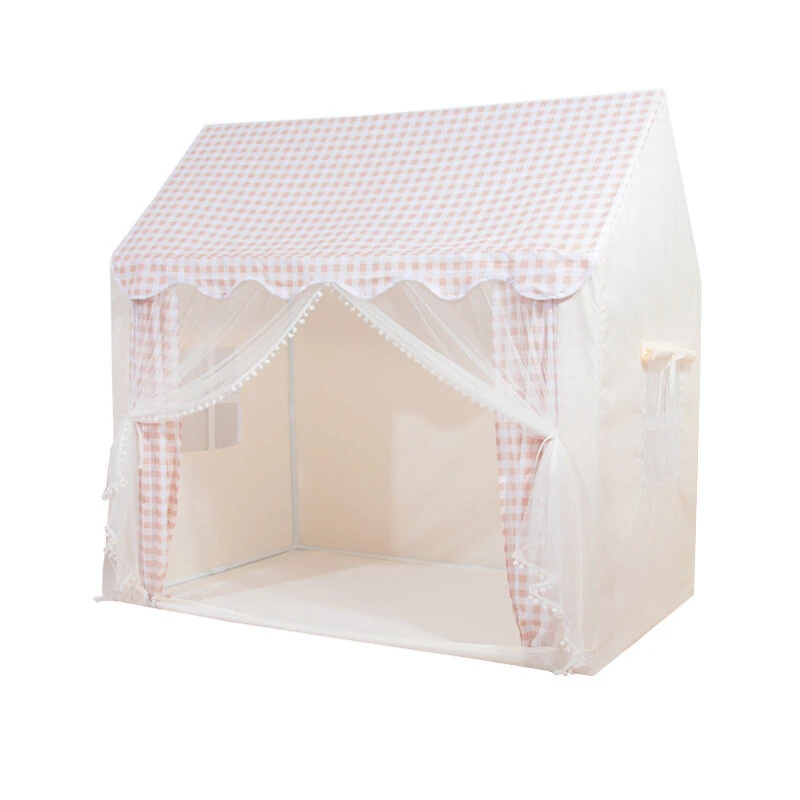 (image for) IPRee Kids Tent Indoor Outdoor Castle Playhouse for Boys and Girls with Baby Room Ideal for Outdoor Recreation Games